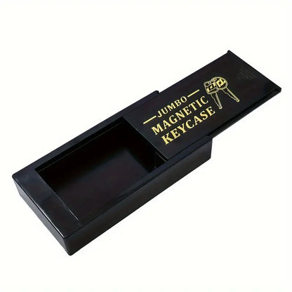 1pc Jumbo Magnetic Keycase - Durable, Secure Spare Key Holder for Cars, RVs, Boats, Homes & Airbnb - Emergency Situations
