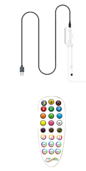 Symphony RGB Smart Corner Floor Lamp with Bluetooth & App Control