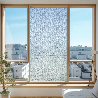 Static Cling Window Film - Frosted 3D Decorative Vinyl