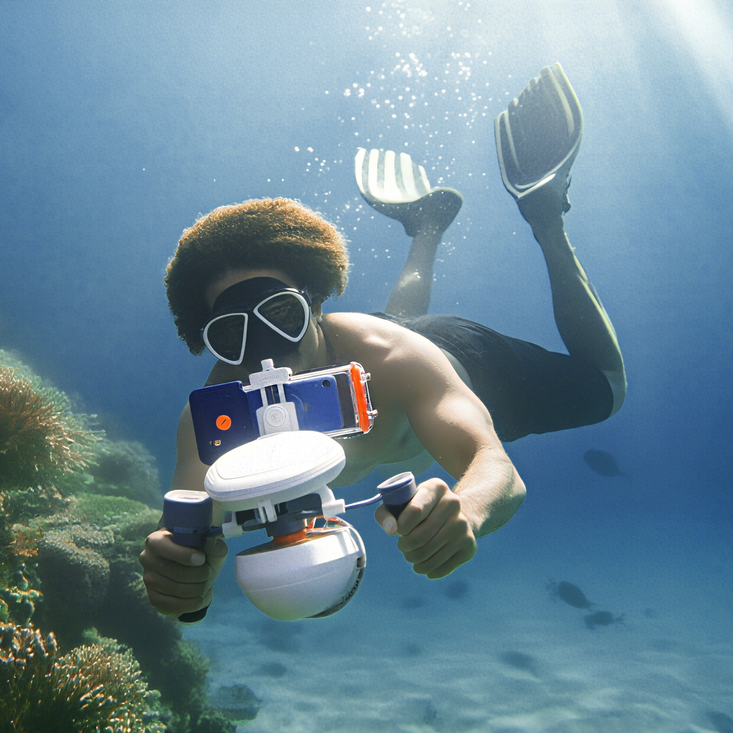 H1 Smart Waterproof Phone Case by Sublue Underwater Scooter