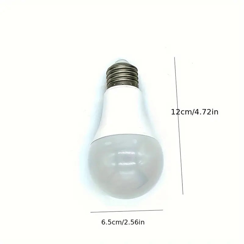 1-Pack Realistic Light Bulb Safe Box with Combination Lock | Waterproof Transparent Plastic Hidden Storage for Cash, Jewelry, Valuables | No Battery Needed, Locking Storage Box