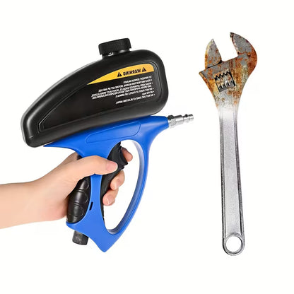 Sand Blaster 1pc Air-Powered Small Nozzle Pneumatic Sandblasting Gun | Metal Glass Anti-Rust Sandblasting Rust Remover Manual Sand Blaster for Air Compressor Home Improvement Auto Repair DIY
