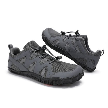 Men's outdoor thick-soled mesh anti-slip and wear-resistant hiking shoes and casual shoes