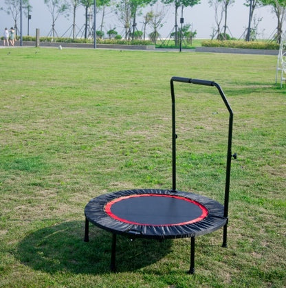 40 Inch Mini Exercise Trampoline For Adults Or Kids Indoor Fitness Rebounder Trampoline With Safety Pad Max. Load 300LBS