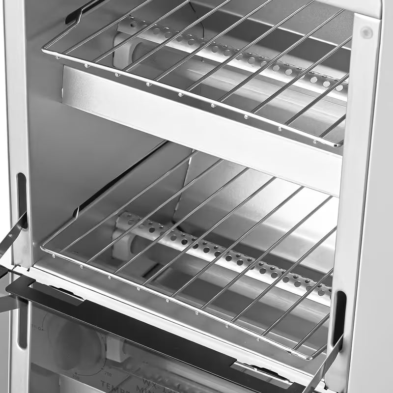 High Temperature Sterilizer, Large Capacity Dry Heat Stainless Steel Sterilizer with Temp And Timer Control, Max Timing 60min, Max Temperature 250 Celsius Or 482 Fahrenheit, with Stainless Trays, 110V Power