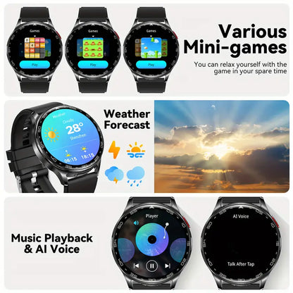 Smart Watch With Earplugs, 2-in-1 Headset Watch, With Fitness Tracker. Smart Watch For Answering Calls, Sports Smart Watch With Long Standby Time, Suitable For Android And IPhone