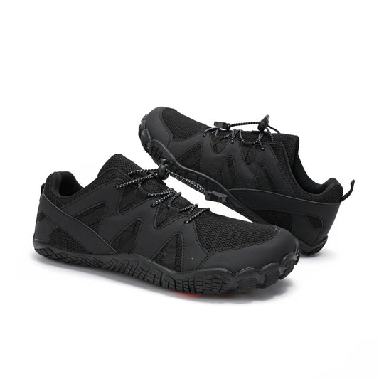 Men's outdoor thick-soled mesh anti-slip and wear-resistant hiking shoes and casual shoes