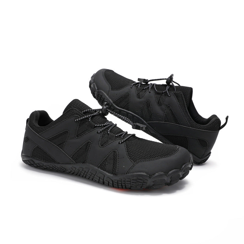 Men's outdoor thick-soled mesh anti-slip and wear-resistant hiking shoes and casual shoes
