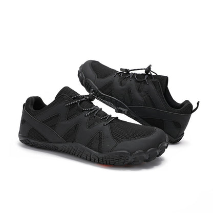 Men's outdoor thick-soled mesh anti-slip and wear-resistant hiking shoes and casual shoes