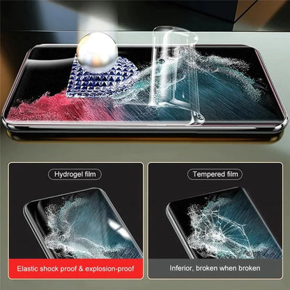 Tempered Glass Screen Protector Lens Hydrogel For Samsung S23 S22 Ultra Plus USA - Anti Spier 