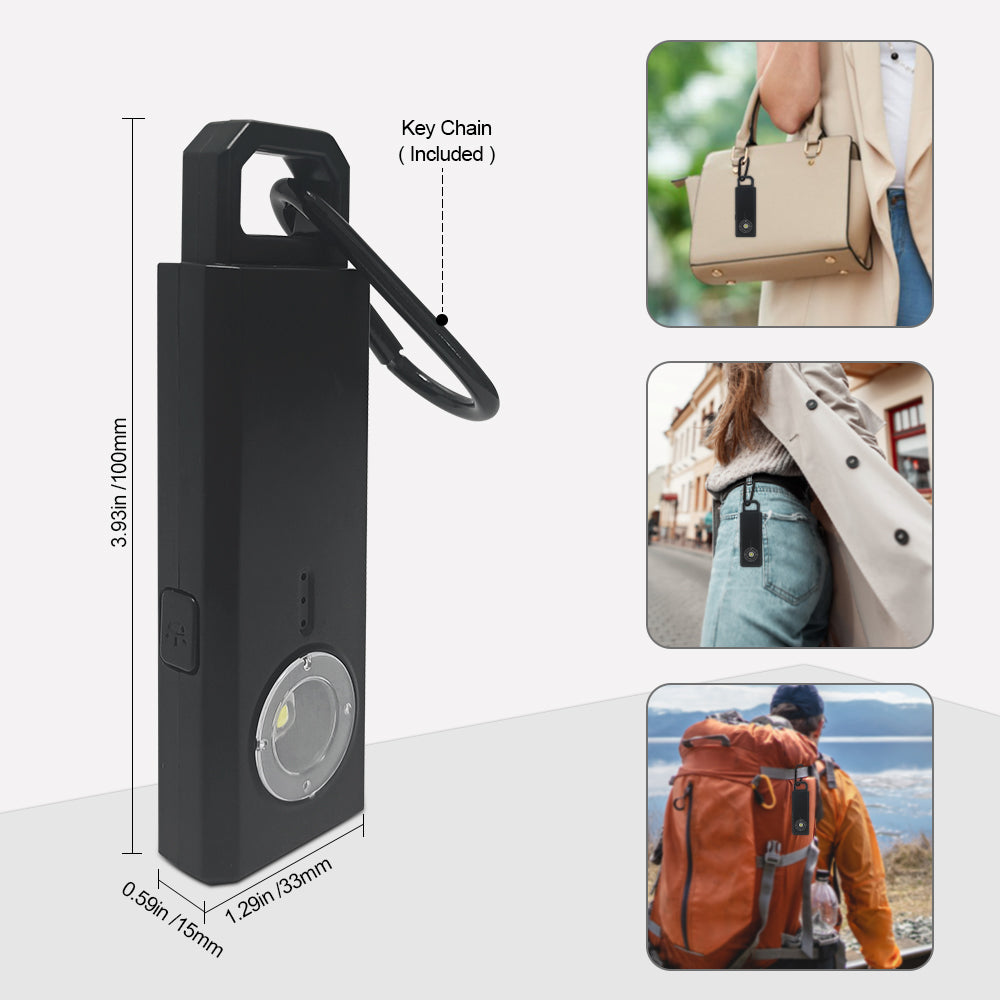 Anti Spier Self-Defense Security Alarm With Motion Sensor & LED