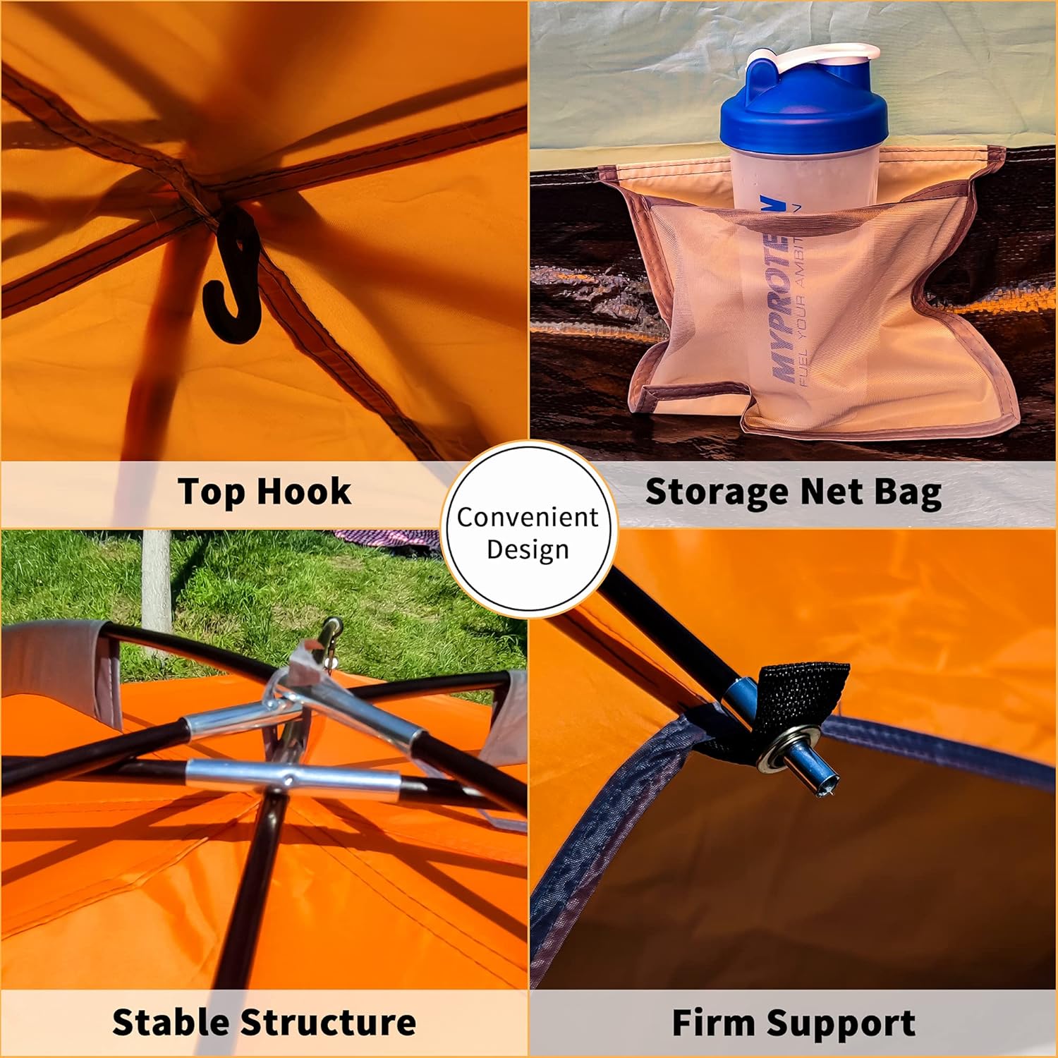 Person Family Camping Tent Portable Lightweight Waterproof Cabana Beach by Dropsure