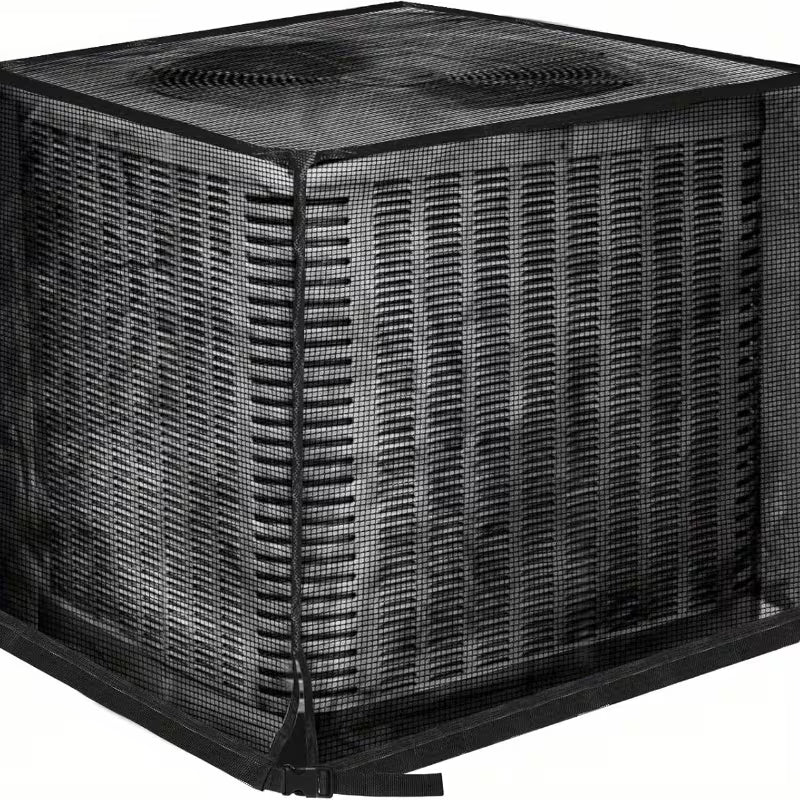 Four Seasons Anti-Blocking Mesh Outdoor Air Conditioner Cover | Easy to Install and Clean, AC Unit Protection - Prevents Debris Buildup