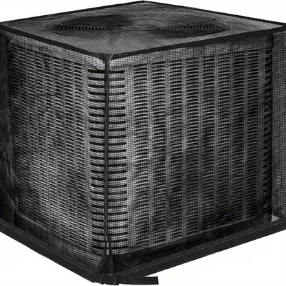 Four Seasons Anti-Blocking Mesh Outdoor Air Conditioner Cover | Easy to Install and Clean, AC Unit Protection - Prevents Debris Buildup
