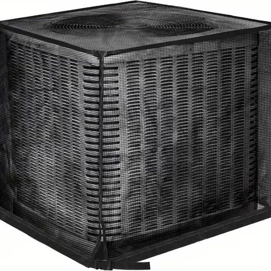 Four Seasons Anti-Blocking Mesh Outdoor Air Conditioner Cover | Easy to Install and Clean, AC Unit Protection - Prevents Debris Buildup