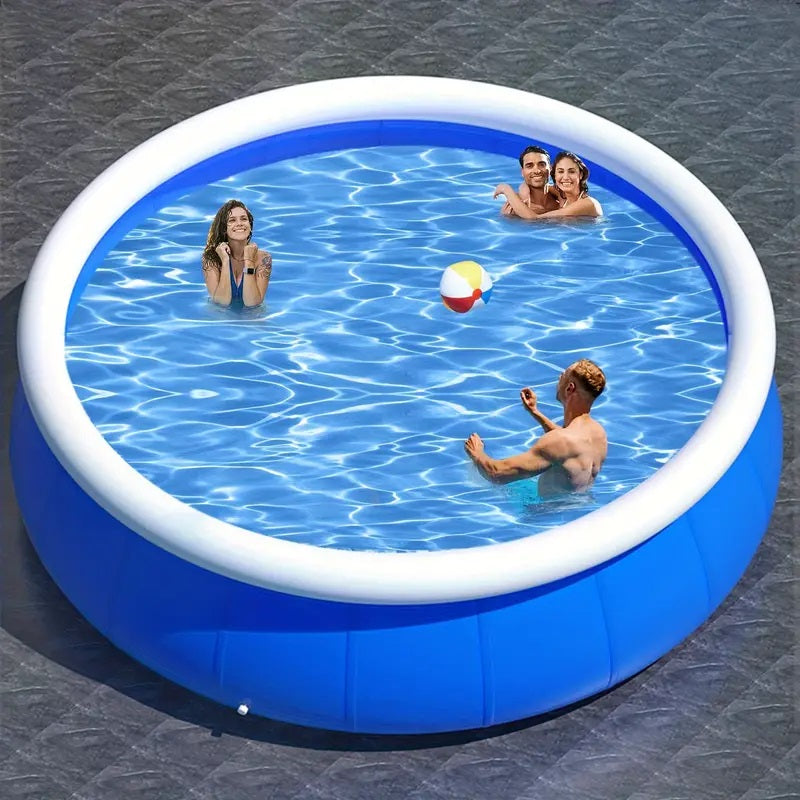 Inflatable swimming pool305*76 butterfly inflatable coil mesh pool by Dropsure