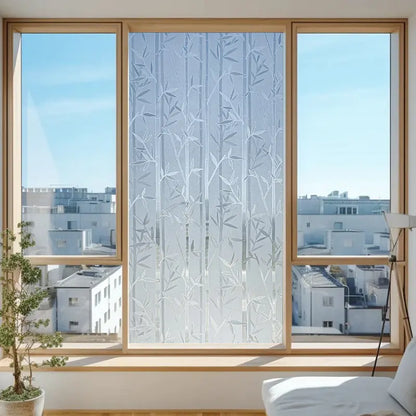 Static Cling Window Film - Frosted 3D Decorative Vinyl