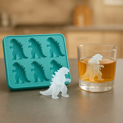 GFGodzilla Ice Mold Kitchen Home Godzilla ice mold