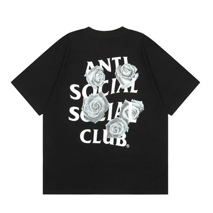 ANTI SOCIAL SOCIAL CLUB High Street Scorpion Snake Tiger alphabet print casual short sleeve T-shirt