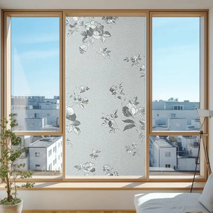 Static Cling Window Film - Frosted 3D Decorative Vinyl