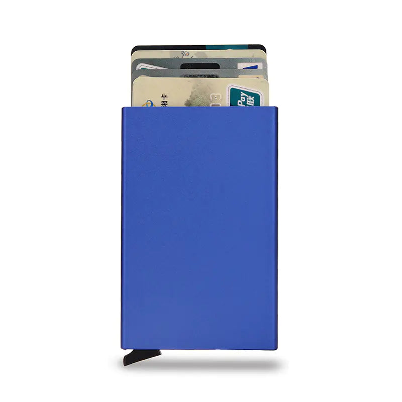 Anti-Magnetic Aluminum RFID Card Holder Wallet