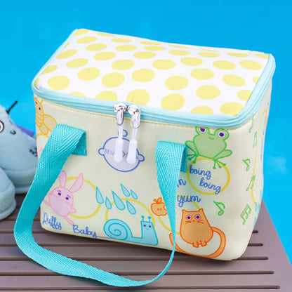 Milk&Moo Insulated Lunch Box For Kids, Yellow