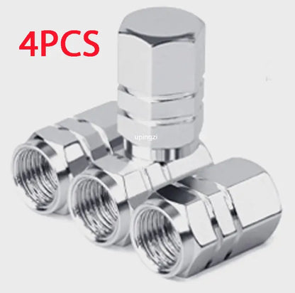 Aluminum Alloy Car Wheel Tire Valve Caps