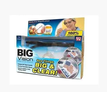 160-Degree Magnifier & 250-Degree Reading Glasses