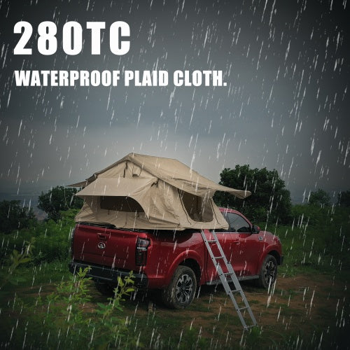 The Rooftop Tent Is Made Of 280TC 2000 Waterproof Lattice Cloth And Can Be Used As A Camping Essentials A Mobile Home