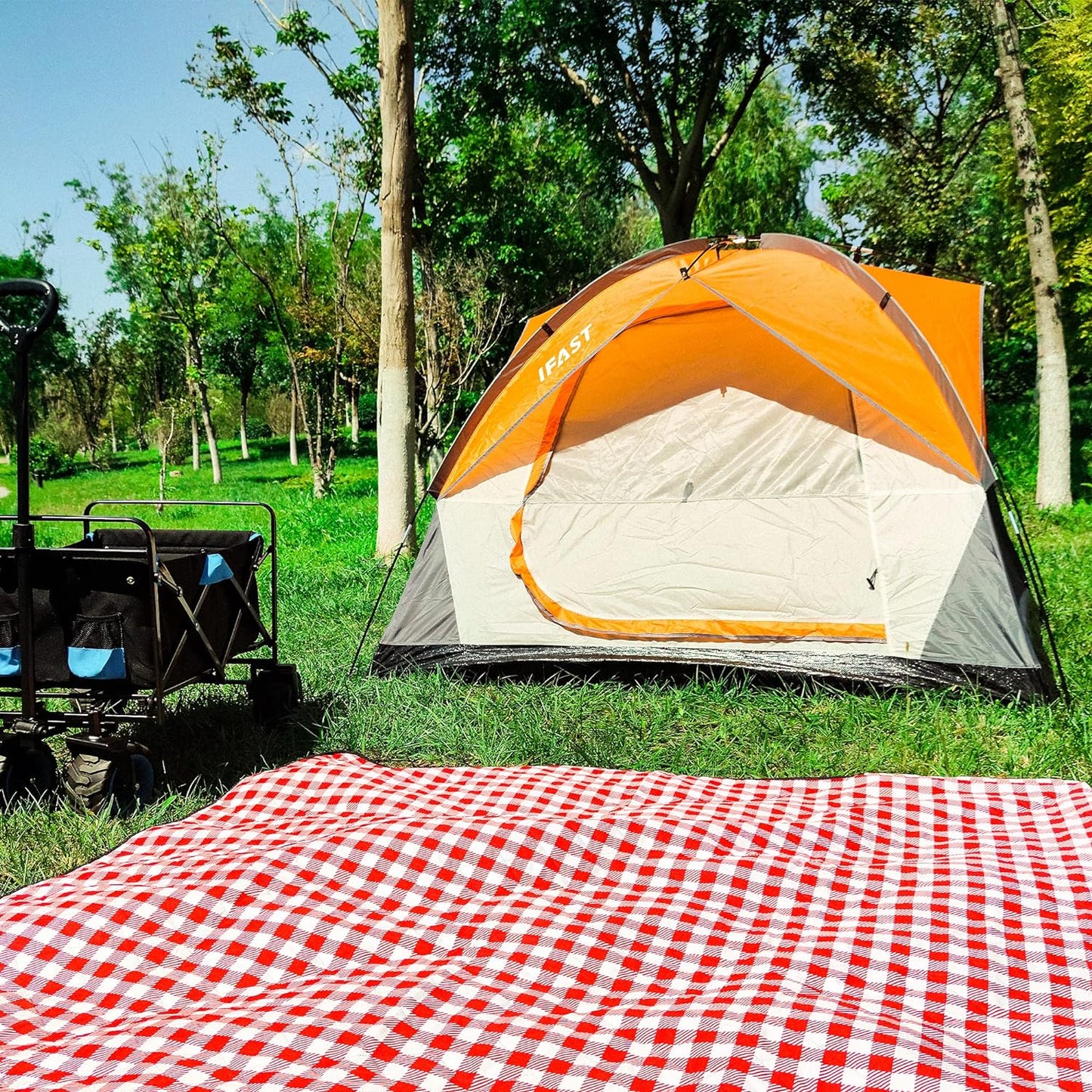 Person Family Camping Tent Portable Lightweight Waterproof Cabana Beach by Dropsure