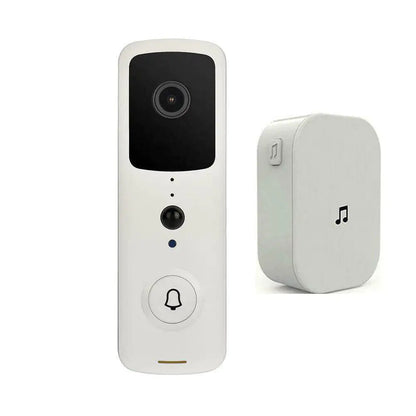 WiFi Ring Doorbell 1080P HD Security Camera Wireless Door Bell CameraAnti Spier Anti SpierWiFi Ring Doorbell 1080P HD Security Camera Wireless Door Bell Camera img{max-width:100%}

 
 Two-Way Door Bell WiFi Wireless Video PIR Doorbell Talk Smart Security HD Camera

Features: 
This WiFi doorbell can connect home WiFi a