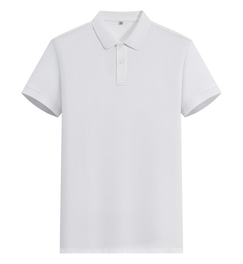 200g Island cotton polo shirt, cotton , cashmere texture, silk luster, moisture-wicking, anti-wrinkle, wear-resistant, short-sleeved