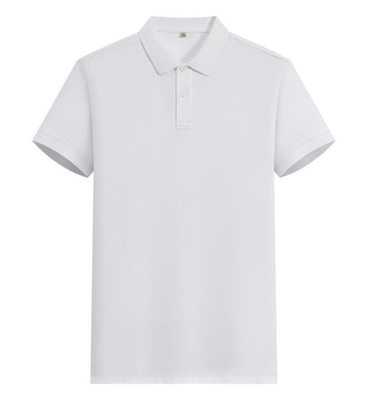 200g Island cotton polo shirt, cotton , cashmere texture, silk luster, moisture-wicking, anti-wrinkle, wear-resistant, short-sleeved