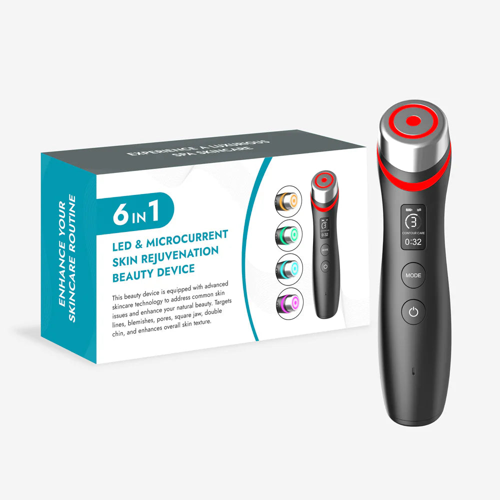 Color Light Microcurrent Vibration Massager