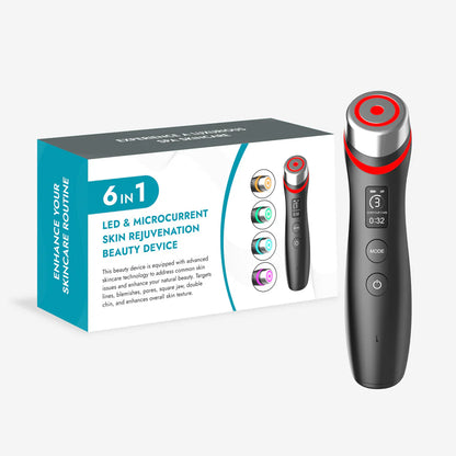 Color Light Microcurrent Vibration Massager