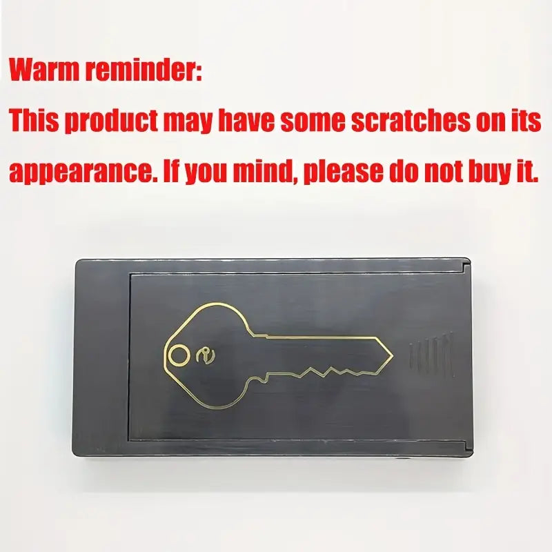 Large magnetic key holder designed for outdoor use, perfect for securely hiding keys for vehicles, boats, homes, Airbnb rentals, and emergencies.