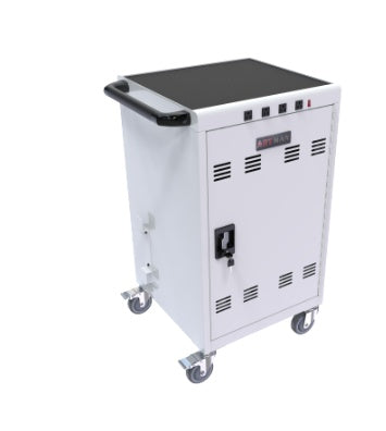 Mobile Charging Cart And Cabinet For Tablets Laptops 31 4 Device