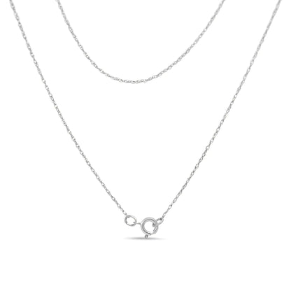 .925 Sterling Silver 1/5 Cttw Round Diamond Love 18" Pendant Necklace (I - J Color, I2 - I3 Clarity) - Anti Spier - Anti Spier - necklace