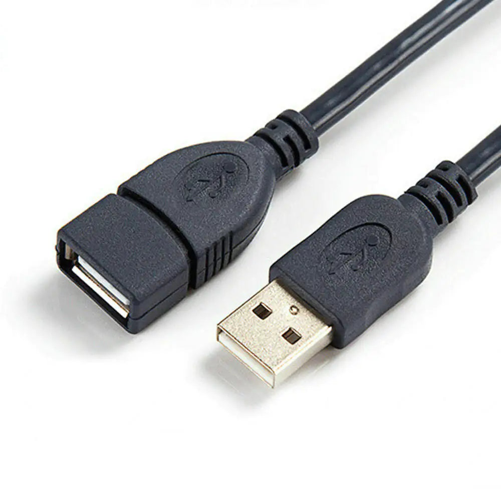 6FT USB 2.0 Male to Female Extension Data Charger Cable Cord Adapter M/F 6 Feet