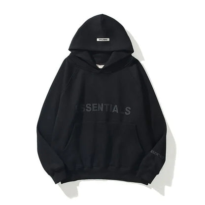 Silicone Reflective Logo Hoodie