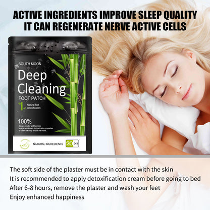 Foot patches are gentle and natural, with herbal moisturizing care that relieves the body. They are daily foot care patches