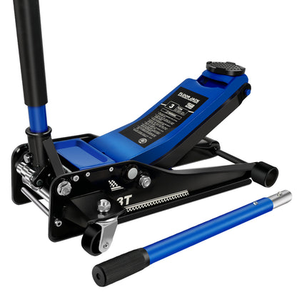 Floor Jack 3 Ton Low Profile Floor Jack Lifting Range 2.95 Inch-18.11 InchUnusable Platform - Weifel-Temu