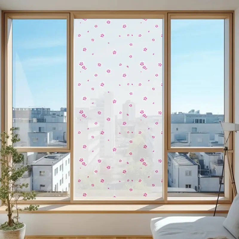 Static Cling Window Film - Frosted 3D Decorative Vinyl