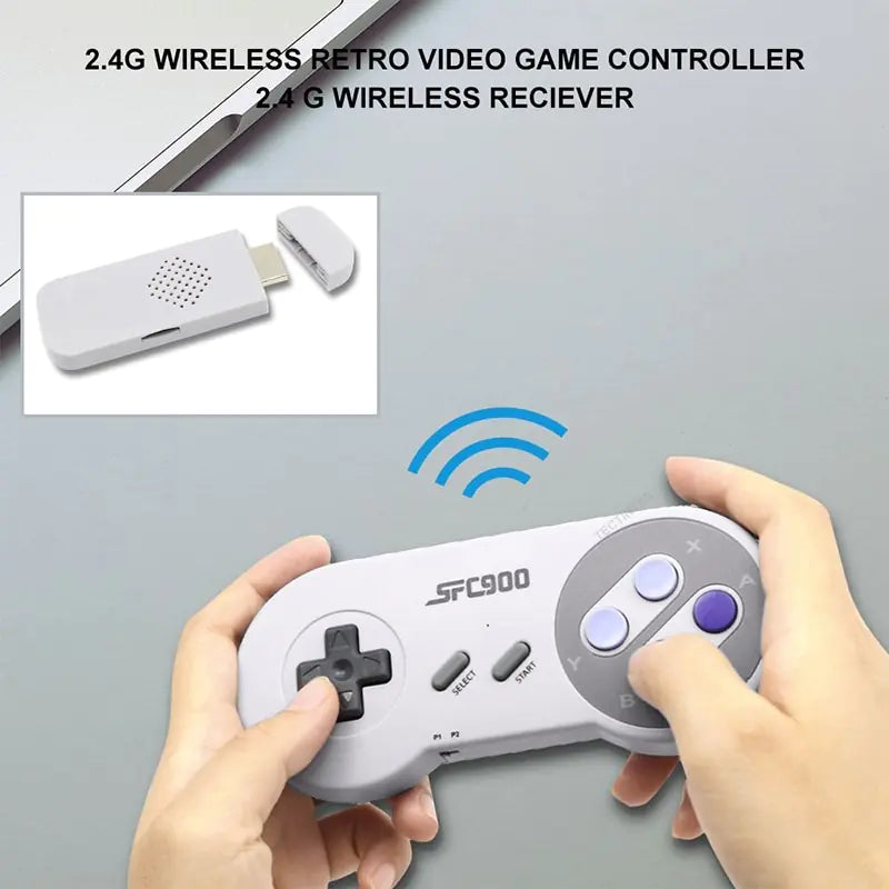 1500 Games HDMI-Compatible Video Game Console for SNES/NES