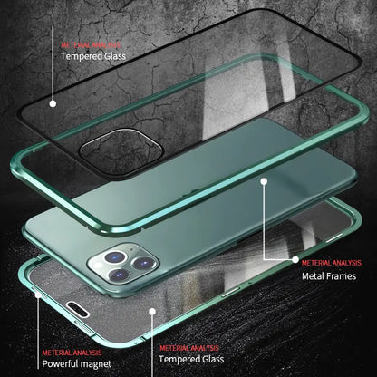 KISSCASE Magnetic Privacy Glass Case