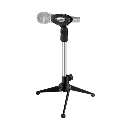 5Core Desktop Mic Stand Tripod Universal Desk Microphone Holder Table Top Stands