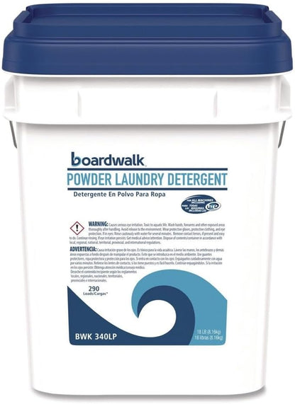 Boardwalk 340LP Laundry Detergent Powder, Summer Breeze, 18 lb Bucket by Anti Spier