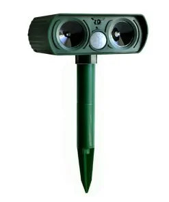 Ultrasonic Solar Animal Repellent