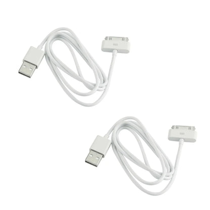 2x 6ft 30-Pin USB Charger Data Sync Cable Cord For iPhone 3G/4/4S iPad 2 iPod nano1-6 - Anti Spier 