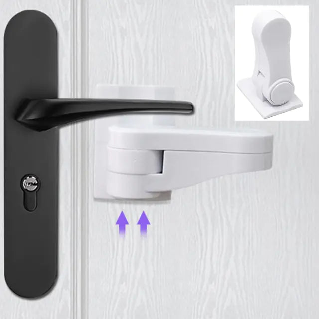 Door Lever Safety Lock